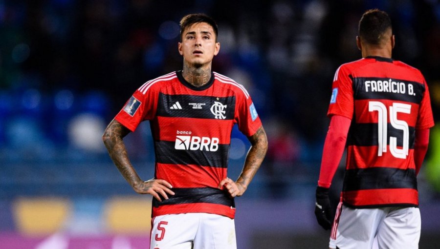"Es el pilar del Flamengo": Prensa brasileña se deshizo en elogios a Erick Pulgar