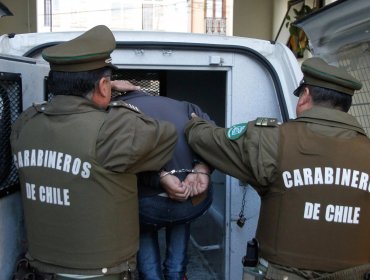 En Valparaíso capturan a sujeto que secuestró a su ex pareja desde su casa en Quilpué