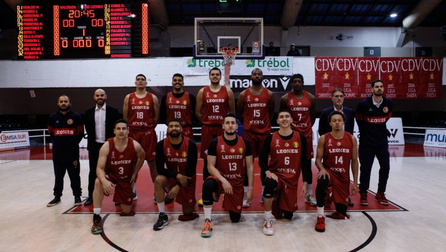 Los Leones de Quilpué llegan a la final de la Liga Nacional de Básquetbol tras derrotar a Valdivia