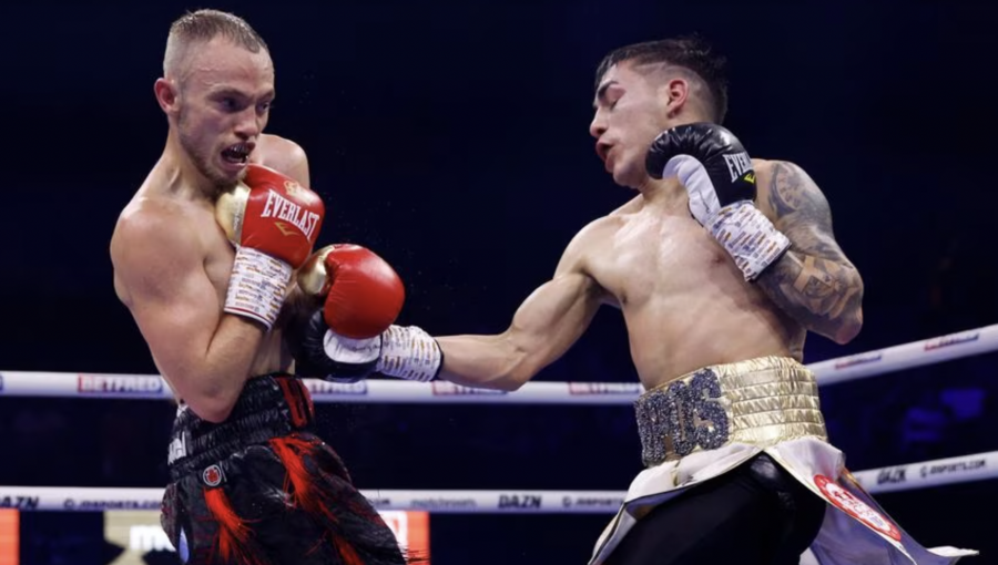 Boxeador chileno Andrés Campos cayó ante el campeón mundial Sunny Edwards