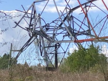 Ataques a torres de alta tensión en Valparaíso y Arauco generan condena cruzada de parlamentarios