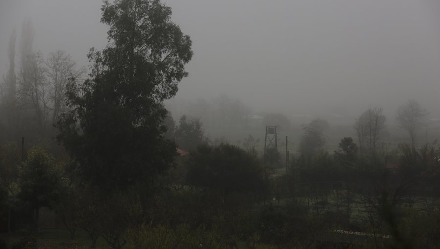 Este domingo se registró temperatura más baja del año en la capital: -2,9°C en Pudahuel