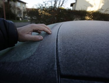 Actualizan aviso por heladas en la región de Valparaíso y advierten formación de escarcha