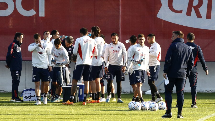 La Roja retornó a las prácticas con miras al amistoso de este viernes ante República Dominicana