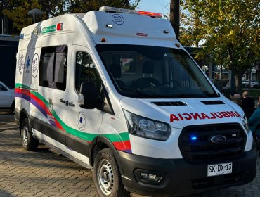 Quilpué cuenta con otras tres ambulancias para fortalecer la red de atención primaria de salud