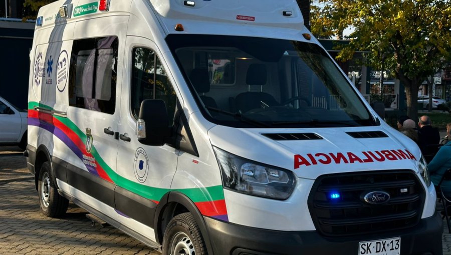 Quilpué cuenta con otras tres ambulancias para fortalecer la red de atención primaria de salud