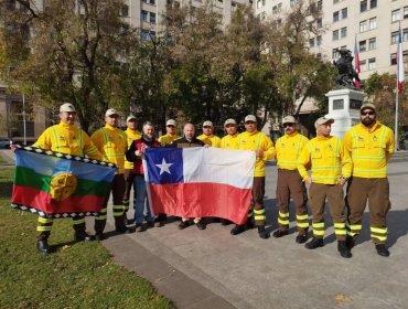 Brigadistas de Conaf Valparaíso viajan a combatir incendios forestales a Canadá