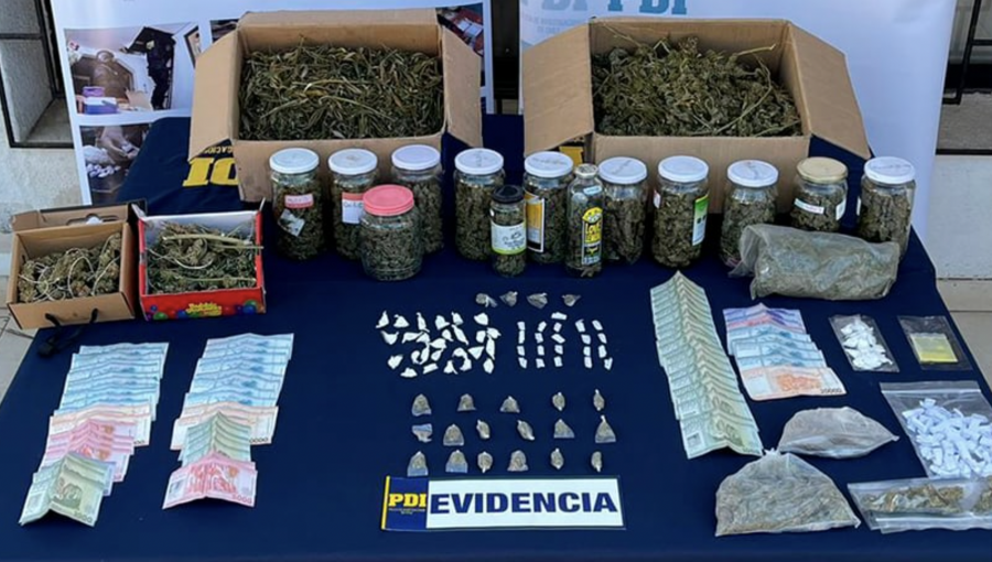 Desbaratan “clan familiar” que se dedicada a la venta de drogas en Puchuncaví