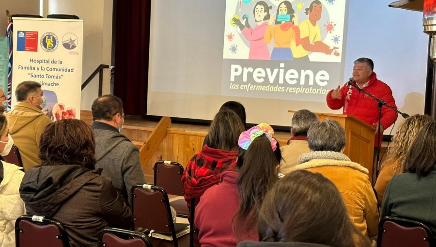 «Volvamos a cuidarnos: ¡No bajes la guardia!»: Lanzan campaña para prevenir enfermedades respiratorias en Limache