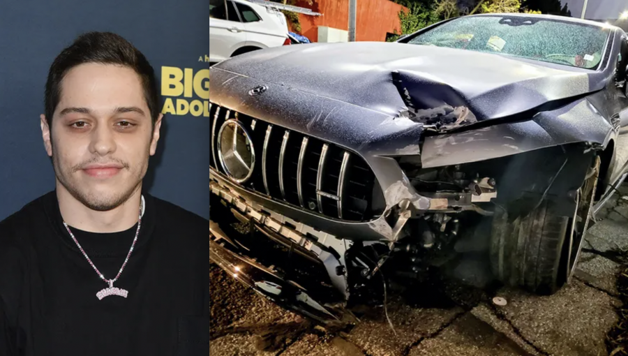 Luego de chocar su automóvil contra una casa, Pete Davidson es acusado de conducción imprudente