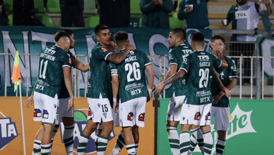 Santiago Wanderers obtuvo un agónico triunfo en su visita a Santa Cruz
