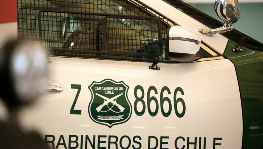 Persecución por robo en Vitacura termina con tres vehículos accidentados