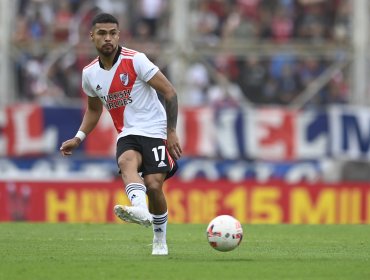 Paulo Díaz fue titular en victoria de River Plate por el campeonato argentino