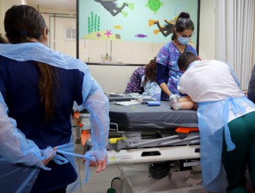 Reporte virus respiratorios: Ocupación de camas críticas pediátricas se cifra en un 87,8% a nivel país