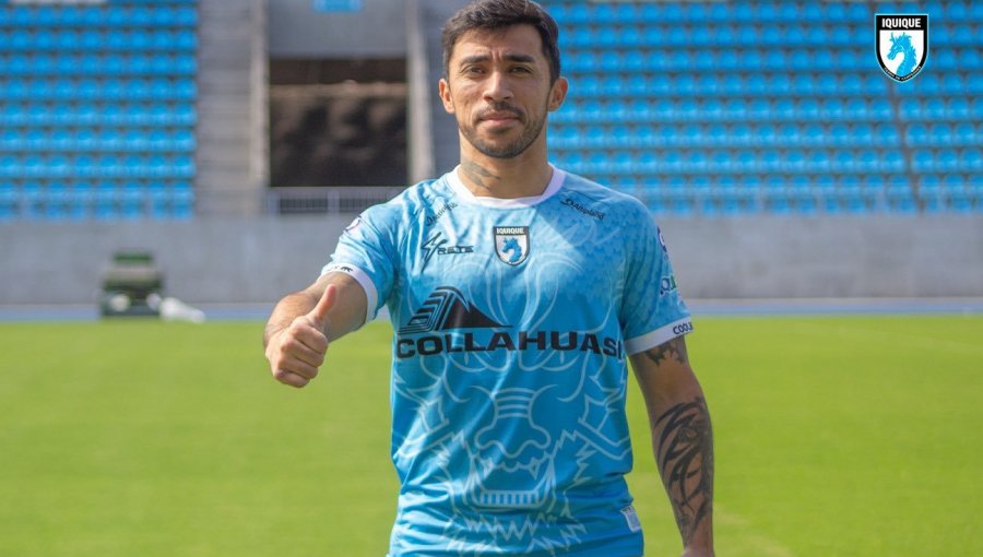 Edson Puch fue presentado como nuevo refuerzo de Deportes Iquique tras dejar atrás el retiro