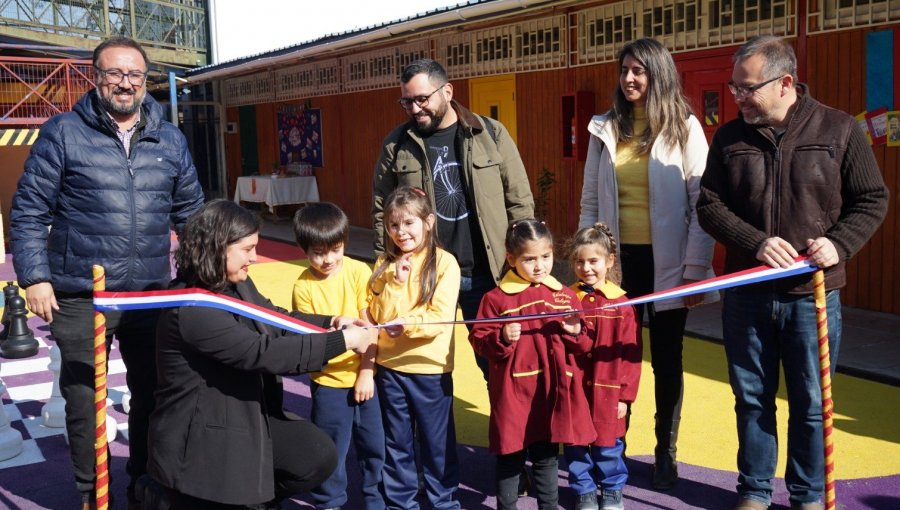 Realizan obras de mejoramiento por más de $160 millones en colegios municipales de Villa Alemana