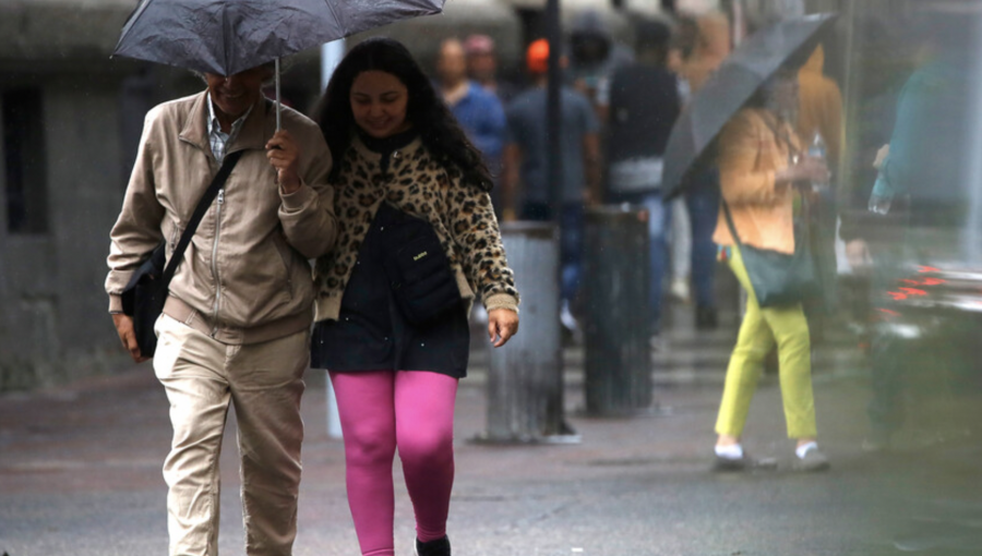 Nuevas precipitaciones llegarán este jueves a la zona centro-sur del país