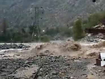 Por amenaza de desborde de ríos solicitan la evacuación preventiva a vecinos de nueve sectores  precordilleranos en Los Andes