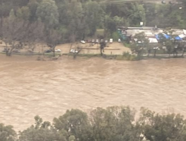 Senapred solicita evacuar la región de Ñuble por desborde del río Itata