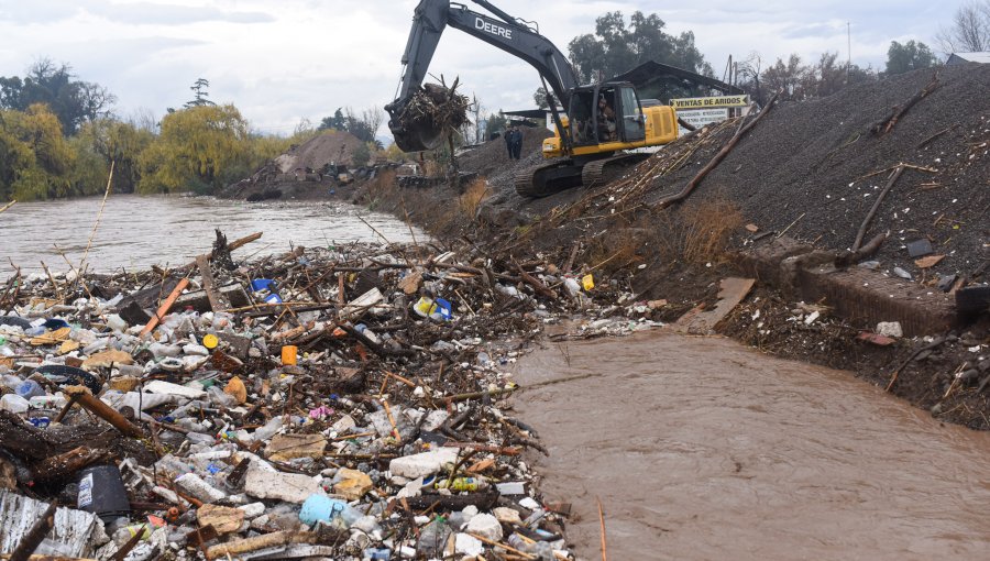 Más de 700 toneladas de basura se han retirado desde un costado de la ruta 68