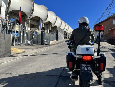 Conductor ebrio chocó cuatro autos e intentó atropellar a carabinero a la salida del clásico en Coquimbo: fue detenido a tiros