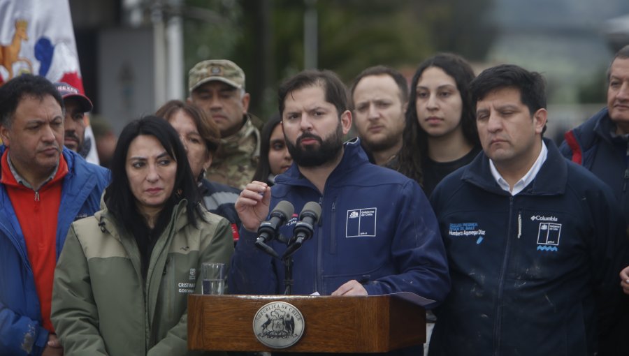 Presidente Boric anunció nuevo hospital para Licantén fuera de zona de riesgo