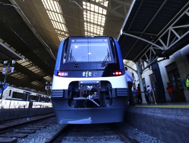 Este martes quedaría restablecido el servicio de tren entre Santiago y Rancagua