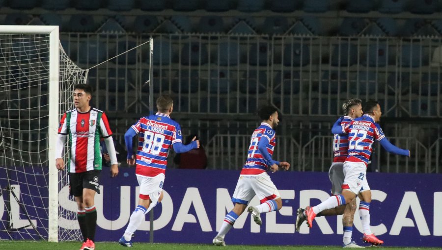 Palestino se despide de Copa Sudamericana tras caer ante Fortaleza en Rancagua