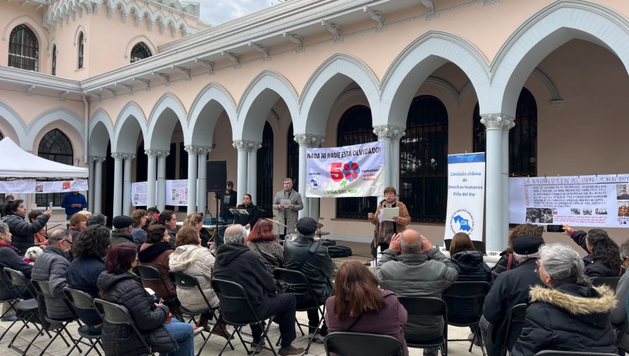 Comenzó la conmemoración de los 50 años del golpe de Estado en Viña del Mar