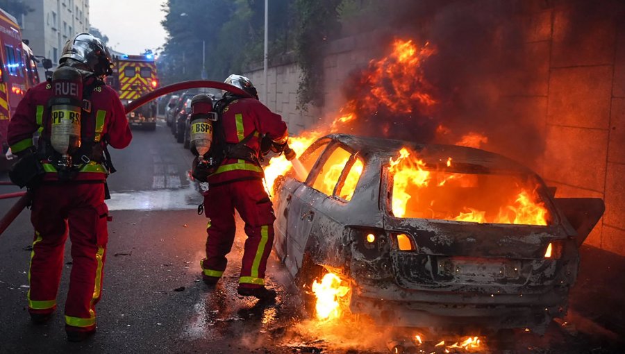 La muerte a manos de la policía de un adolescente de 17 años en control de tránsito que desató violentas protestas en Francia