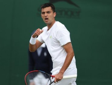 Tomás Barrios enfrentará al ex N°7 del mundo en la segunda ronda de Wimbledon