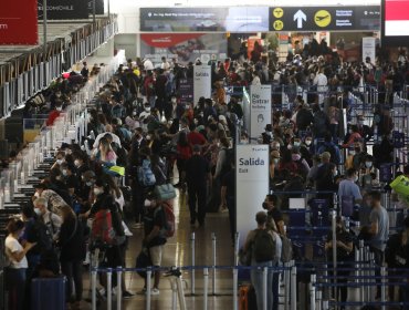 Más de 1,9 millones de personas viajarán a través del aeropuerto de Santiago en vacaciones de invierno