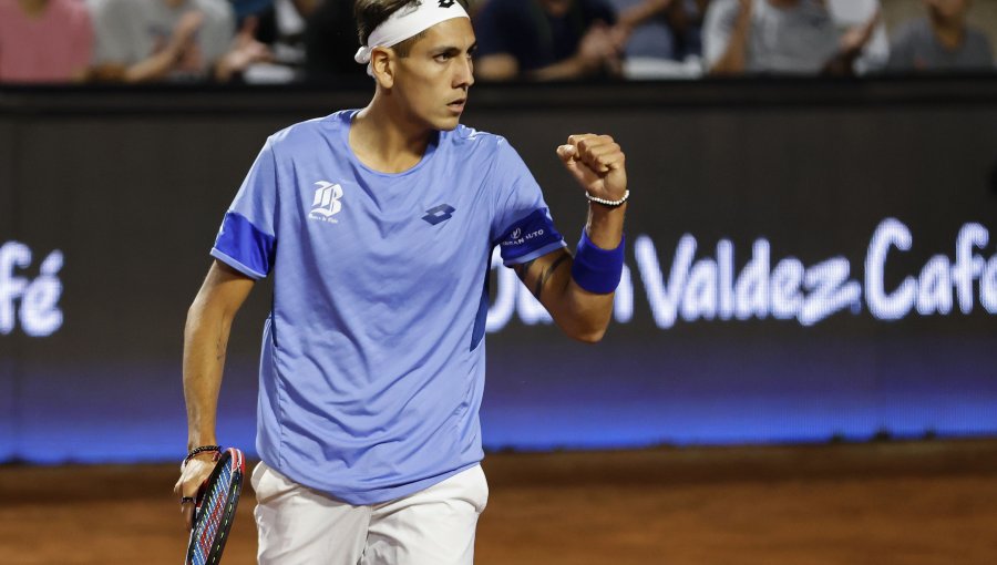 Alejandro Tabilo sigue firme y avanzó a cuartos de final del Challenger de Karlsruhe