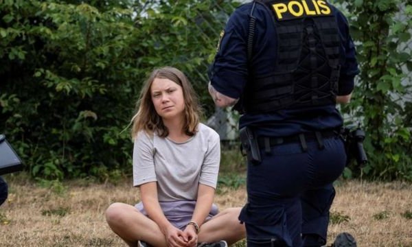 Greta Thunberg comparecerá ante los tribunales de Suecia por "desobedecer a la policía" durante protesta en Malmö