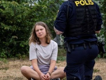 Greta Thunberg comparecerá ante los tribunales de Suecia por "desobedecer a la policía" durante protesta en Malmö