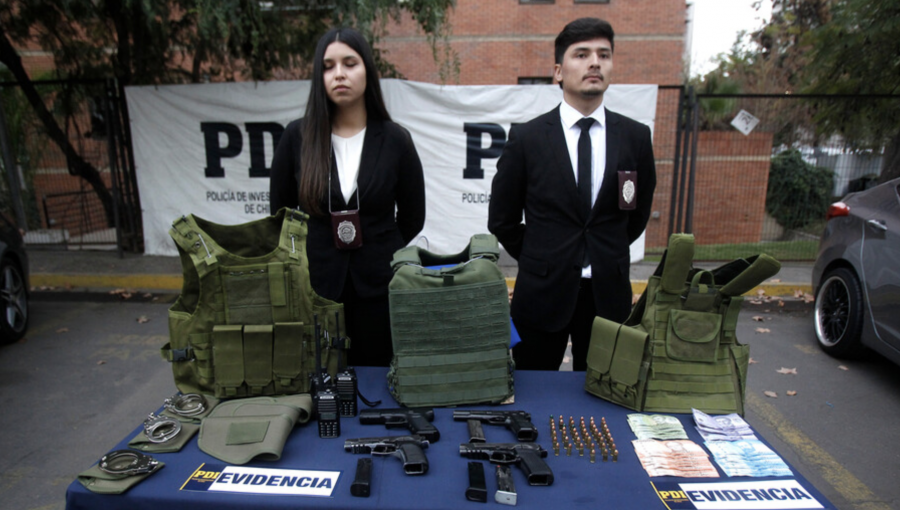 PDI detuvo a falsos policías que se dedicaban a las quitadas de droga en la región Metropolitana