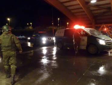 Desconocidos atacan a balazos a Carabineros de custodia en dos fundos de Vilcún