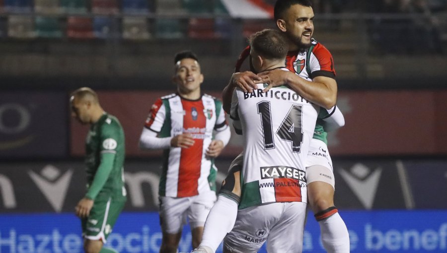 Palestino comenzó la segunda rueda del Campeonato goleando a Audax Italiano en el Clásico de Colonias