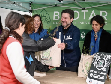 Gobierno de Santiago entregó 19 mil árboles a la ciudadanía en el marco de la Cumbre de Medio Ambiente