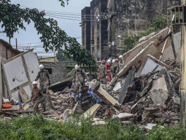 Aumentan a 14 los fallecidos por el derrumbe de un edificio en Brasil