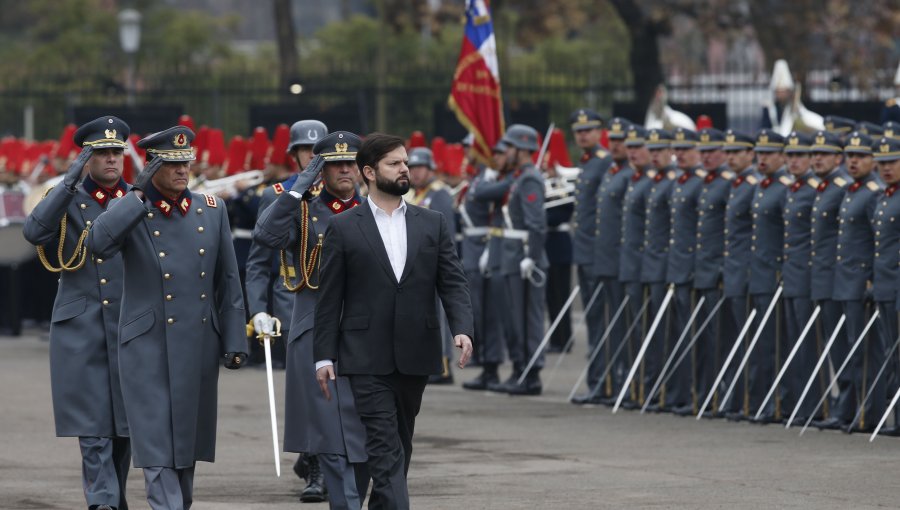 Presidente Boric encabezó ceremonia de Juramento a la Bandera