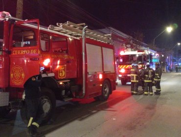 Bomberos descartaron fuga de gas en Villa Alemana: se cortó el suministro eléctrico y el tránsito en Av. Valparaíso