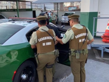 Detienen a hombre que amenazó de muerte a carabineros durante control policial en Valparaíso