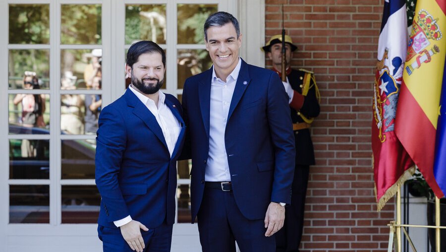 Tras reunión en su gira por Europa, Presidente Boric destacó liderazgo de Pedro Sánchez en relaciones con América Latina