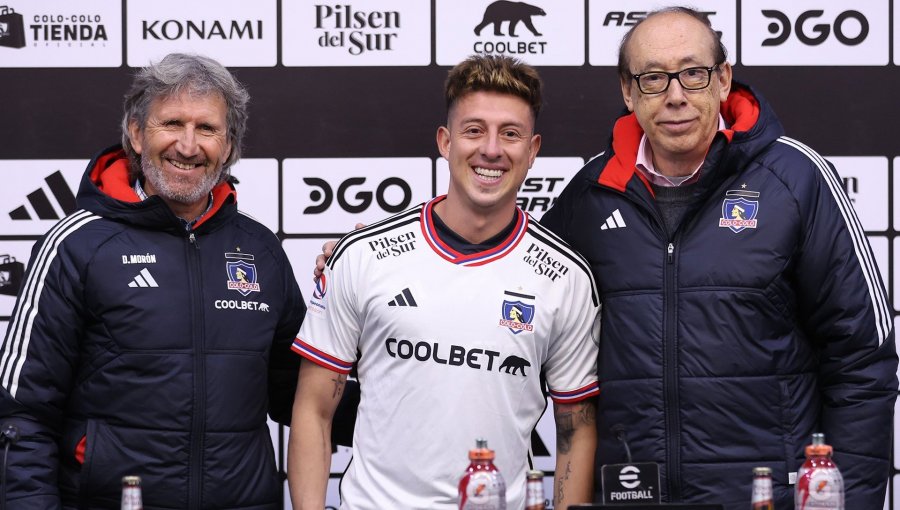 Pablo Parra fue presentado como nuevo refuerzo de Colo-Colo y aseguró que "siempre he sido hincha"