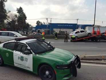 Persecución policial en Ruta 68 termina con cuatro detenidos