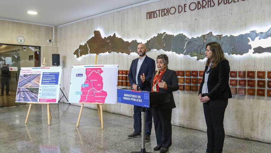 MOP anuncia primera concesión del Gobierno para nueva ruta Santiago-Los Vilos