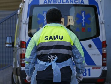 Con lesiones resultó hombre tras caer desde tres metros de altura en su vivienda en Valparaíso