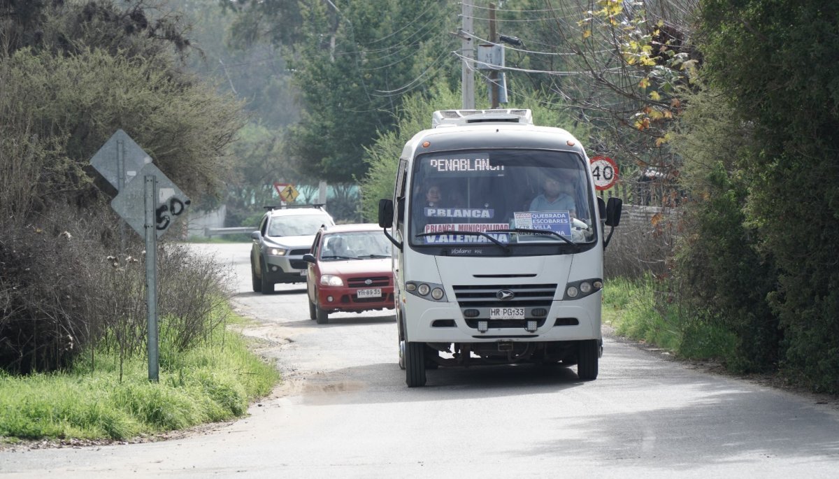 Zonas Rurales De Villa Alemana Ya Cuentan Con Transporte Público Al Centro De La Comuna