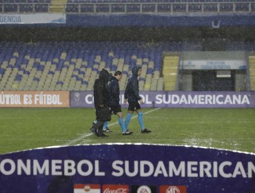 Partido entre Audax Italiano y Ñublense por Copa Sudamericana fue aplazado por intensas lluvias